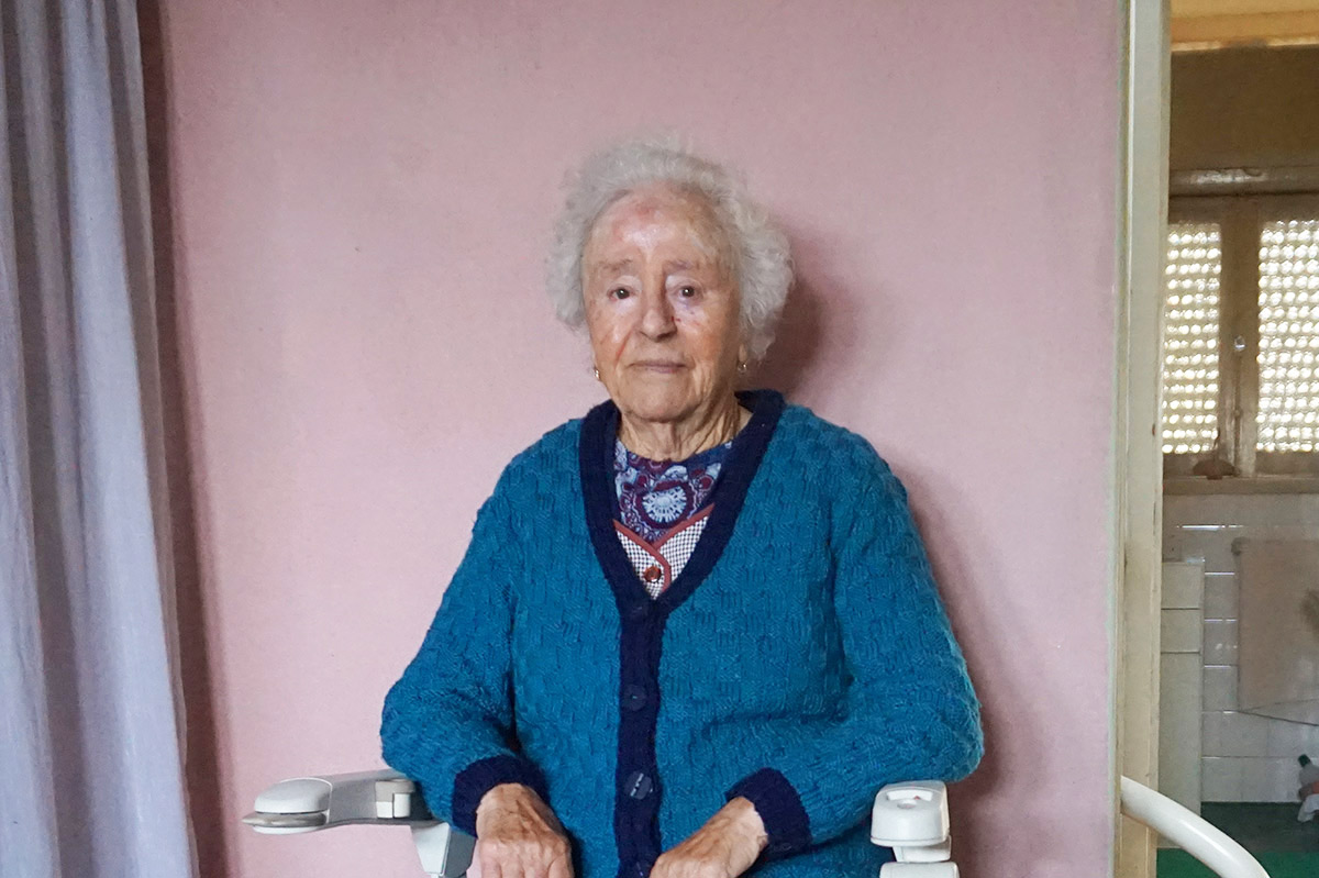 mulher guerreira de 93 anos